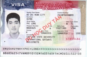 Chúc mừng Huỳnh Long Phi được cấp visa du học Mỹ!